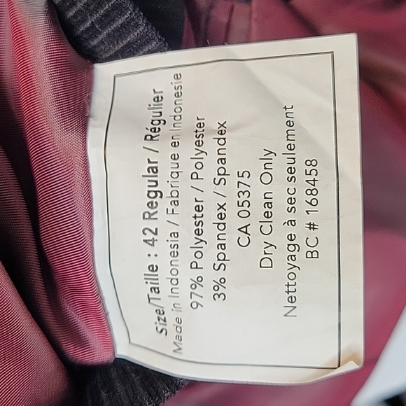 Costard suit Black Jacket Wilke-Rodriguez Moores Regular 42 men - Picture 8 of 8